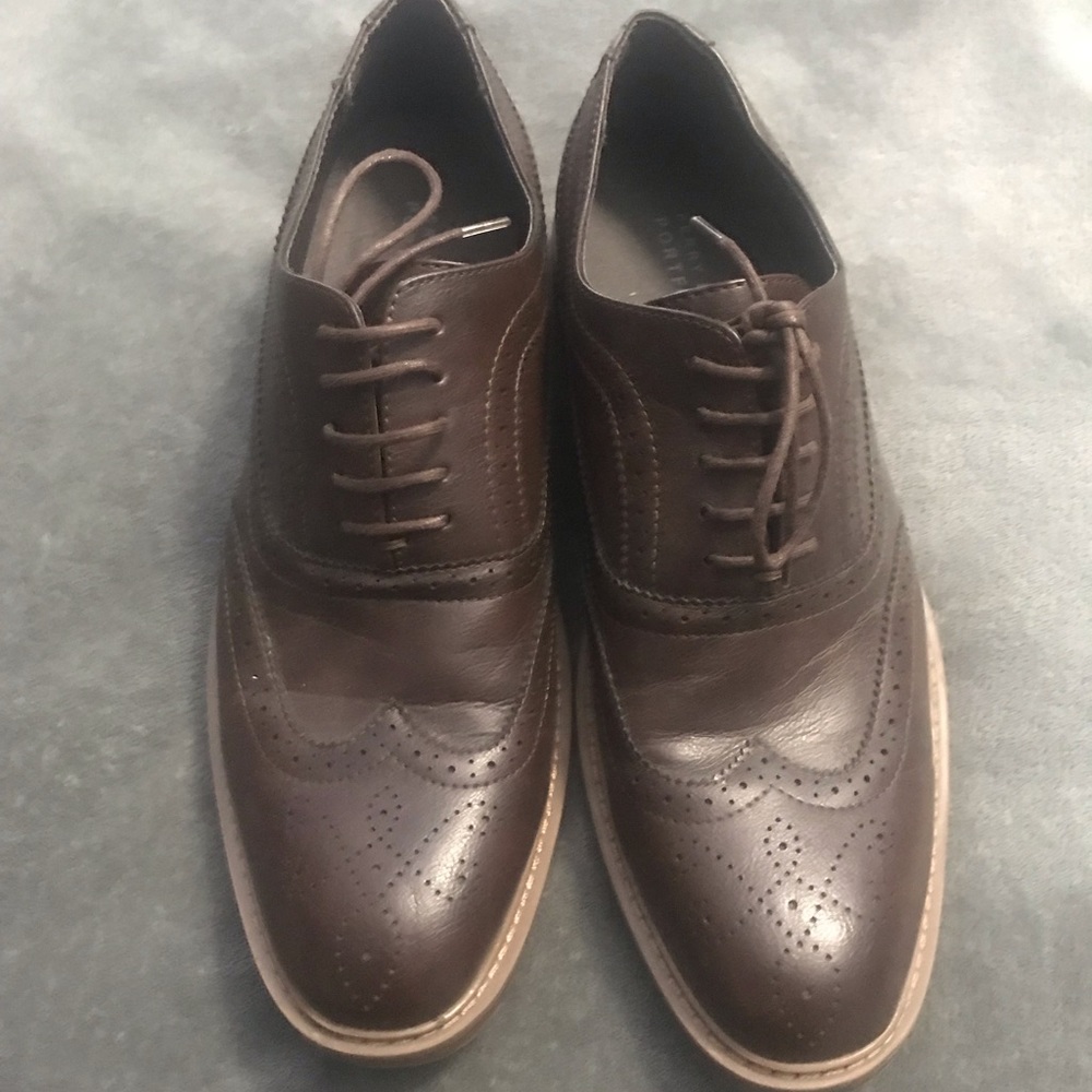 Perry Ellis dress shoes 11.5 brown